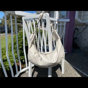 Coach Braided Soho White Hobo Bag